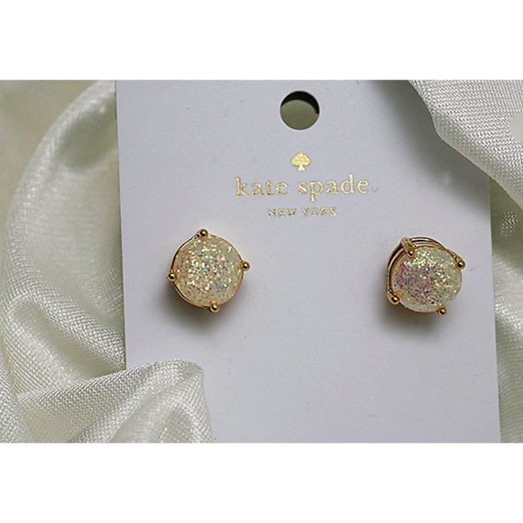 kate spade Jewelry - Kate Spade New York Earrings Opal Glitter Stud New